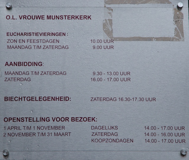 2. OL. Vrouwe Munsterkerk