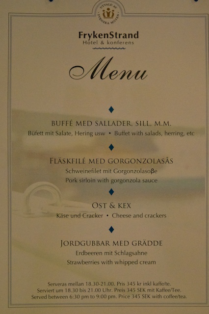 61. Menu