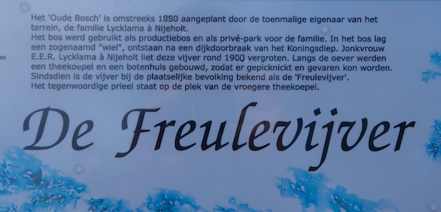 8. Freule vijver