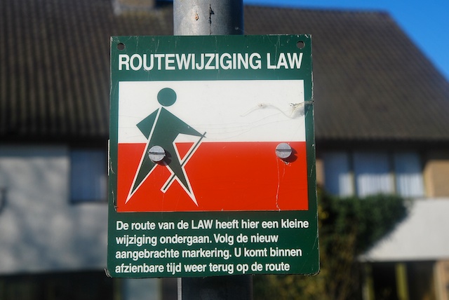 83. Routewijziging